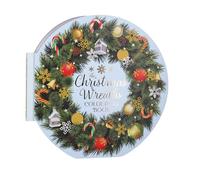 The Christmas Wreaths Colouring Book: 45 Festive Artworks