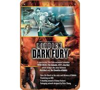 The Chronicles of Riddick : Dark Fury 2004 Plaque en métal rétro Décoration murale 30,5 x 20,3 cm
