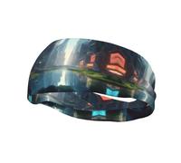 The City on The Water Bandeau élastique pour le basket-ball Fitness Unisexe Sports Course Cyclisme Yoga Bande absorbant la transpiration