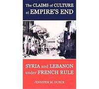 The Claims of Culture at Empire's End, Past Masters Series Jennifer M. Dueck (Auteur)