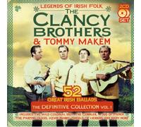 The Clancy Brothers and Tommy Makem - The Definitive Collection (Vol 1) 52 Grest Irish Ballads 2 CD Set [Import]