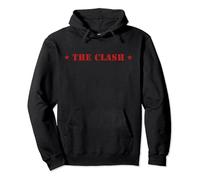 The Clash - Logo avec étoiles Sweat à Capuche