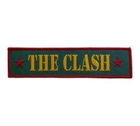 The Clash Logo Patch Star Military Green brodé thermocollant
