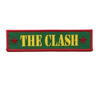 The Clash Logo Patch Star Military Green brodé thermocollant