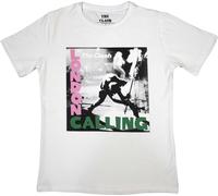 The Clash - "London Calling" T-shirt pour femme RO10349 (XL) (Blanc)