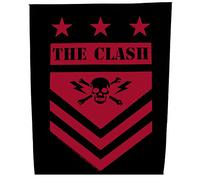 The Clash - Military Shield [BACK PATCH] Black