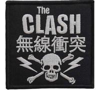 The Clash - Patch à Repasser (Taille Unique) (Blanc/Noir)