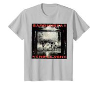 The Clash - Sandinista T-Shirt, Enfant, Argent, 4 Ans