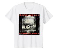 The Clash - Sandinista T-Shirt, Enfant, Blanc, 6 Ans