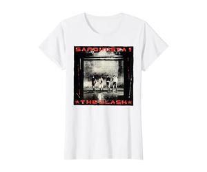 The Clash - Sandinista T-Shirt, Femme, Blanc, S