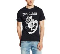 The Clash - T-Shirt The Clash Noir China Rocks S (T-Shirt taille Small)