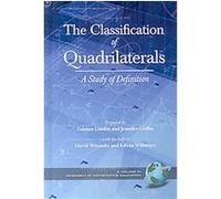 The Classification of Quadrilaterals, Research in Mathematics Education Series David Witonsky, Edwin Willmore, Jennifer Griffin (Auteur)