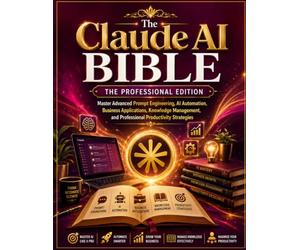 The Claude AI Bible: The Professional Edition: Master Advanced Prompt Engineering, AI Automation, Business Applications, Knowledge Management, and Professional Productivity Strategies