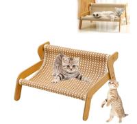 The Claw Lounge,Scratch Lounge for Cats, Sisal Cat Chair, 2 in 1 Cat Hammock Lounge, Wavy Scratcher for Cats,Providing Claw Trimming and Comfort for Indoor Cats (tappetino rinfrescante,Grande)