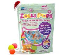 The Clean Teeth Pops, sucettes anti-carie, saveurs délicieuses, tropicales, 170 g