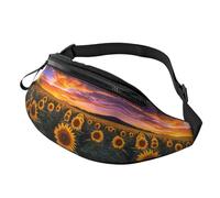 The Clear Blue Ocean Sac mains libres Sky Fanny Pack Moon Sac à bandoulière Street Performers 14 x 35 cm, A18, Taille unique