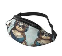 The Clear Blue Ocean Sac mains libres Sky Fanny Pack Moon Sac à bandoulière Street Performers 14 x 35 cm, A22., Taille unique