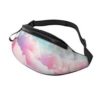 The Clear Blue Ocean Sac mains libres Sky Fanny Pack Moon Sac à bandoulière Street Performers 14 x 35 cm, A32, Taille unique