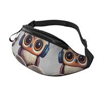 The Clear Blue Ocean Sac mains libres Sky Fanny Pack Moon Sac à bandoulière Street Performers 14 x 35 cm, A23, Taille unique