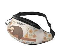 The Clear Blue Ocean Sac mains libres Sky Fanny Pack Moon Sac à bandoulière Street Performers 14 x 35 cm, A28, Taille unique