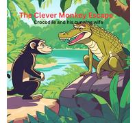 The Clever Monkey Escape: Crocodile And His Cunning Wife