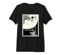 The Climax par Aubrey Beardsley (1893) T-Shirt Haut de Gamme