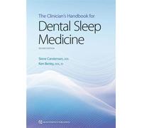 The Clinician's Handbook for Dental Sleep Medicine - Steve Carstensen - Quintessence Publishing Co, Inc - ebook (ePub) - Livre