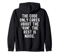 The Code ne s'intéresse qu'à la Course à Pied : Hommes et Femmes Sweat à Capuche