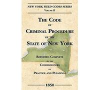 The Code Of Criminal Procedure Of The State Of New York