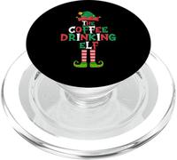 The Coffee Drinking Elf - Groupe Familial Assorti à Noël PopSockets PopGrip pour MagSafe