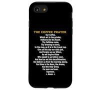 The Coffee Prayer - Parodie drôle de caféine et Barista Coque pour iPhone SE (2020) / 7/8