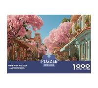 The Coffee Shop on The Street Corner Puzzle 1000 Pièces Educa Jouet en Bois Cadeau Unique De l'art De La Décoration Jeu Éducatif Challenge Toy Adultes & Enfants des 14 Ans 38x26cm/1000pcs