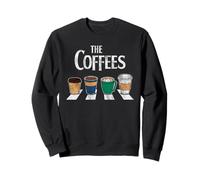 The Coffees Abbey Coffee Music Lovers Funny Vintage Sweatshirt
