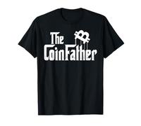 The Coinfather Bitcoin Crypto-Currency Trader Miner Fans T-Shirt