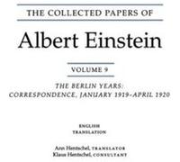 The Collected Papers of Albert Einstein Volume 9. English by Albert Einstein Albert Einstein, Klaus Hentschel (Auteur)