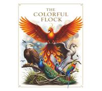 The Colorful Flock: Coloring Book for Kids 4+Fun & Educational | Wonderful Gift for Kids | Relaxing Family Activity 50+ Real & Whimsical Birds: ... Format | 104 Pages, Learning & Relaxation
