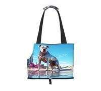 The Colorful World of Dogs Sac à main pour chien Sac fourre-tout pour petits chiens, chats et chiots