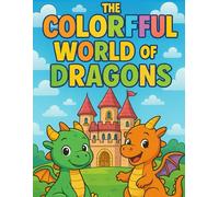 The Colorful World of Dragons: Explore a magical world full of cute and charming dragons! Have fun coloring amazing scenes and unleash your creativity on every page