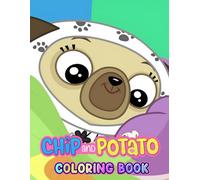 THE coloring Book: Beautifully Potatochips illustrated pages designed for kids ages 4-8