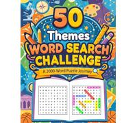 The Colossal Word Search Book: 2000 Words & 50 Themed Puzzles for Adults, Seniors, Teens, and All Puzzle Lovers: Giant Print, Brain Exercise & Relaxation