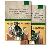 The Commentary Of Origen On The Gospel Of St Matthew