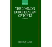 The Common European Law Of Torts