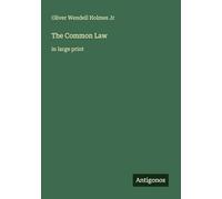 The Common Law: in large print