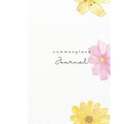 The Commonplace Journal. 6x9 in | 100 dotted pages: A Curated Archive of ideas, quotes, and insights