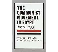 [( The Communist Movement in Egypt, 1920-88 * * )] [by: Tareq Y. Ismael] [Oct-1990]