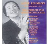 The Complete 1941 Radio Recital Cycle