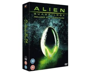 The Complete Aliens Quadrilogy Collection [5 Discs] DVD Box Set: 1: Alien / 2: Aliens / 3: Alien 3 / 4: Alien Resurrection Extra Features / Laser Disc Archives / Theatrical Trailers / TV Spots
