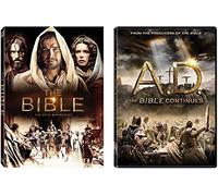 The Complete Bible Miniseries Collection de DVD The Bible : The Epic Miniseries / A.D : The Bible Continues [22 partitions]