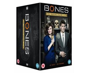 The Complete Bones DVD Collection: Series 1, 2, 3, 4, 5, 6, 7 and 8 (45 Discs) Boxset + Audio Commentary, Gag Reels, Deleted Scenes, Extended and Unaired Episodes and Featurettes by Emily Deschanel