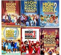 The Complete High School Musical 1 -3 DVD Collection- Encore Edition / High School Musical - Remix Edition /High School Musical 2 - Extended Edition / High School Musical 2 - Dance Edition / High School Musical 3 - Senior Year / High School Musical - The Concert